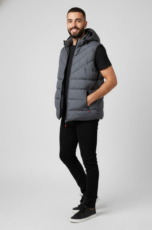 Мъжки елек "Cool Grey"