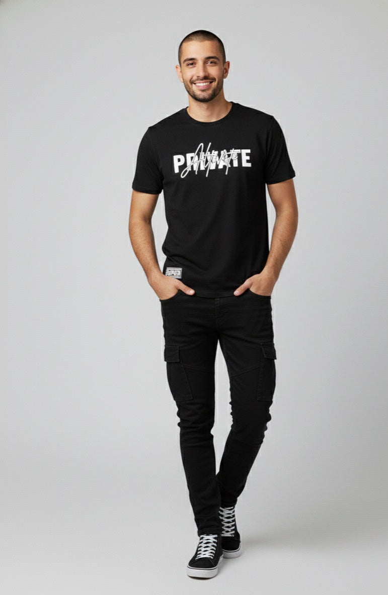 Мъжка тениска "PRIVATE LUXURY"