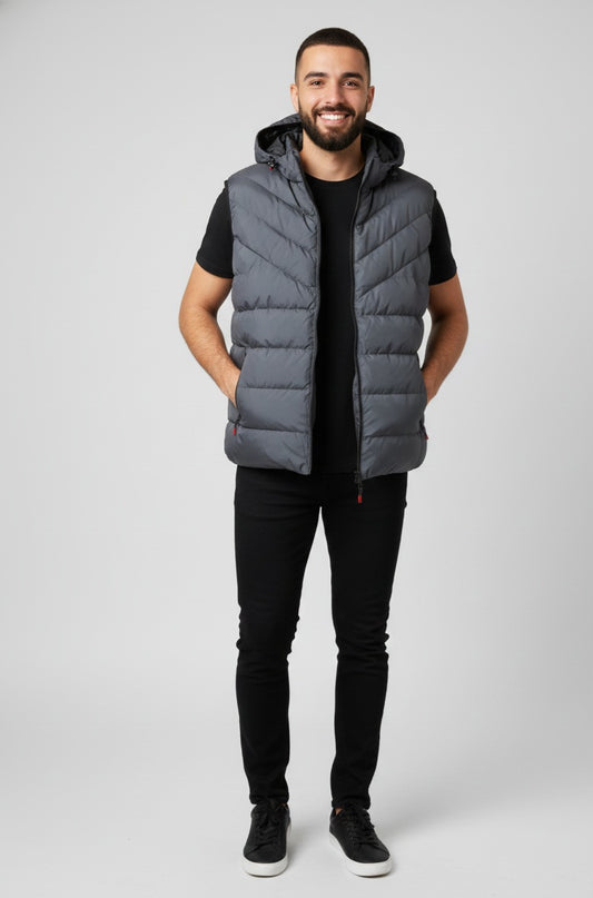 Мъжки елек "Cool Grey"