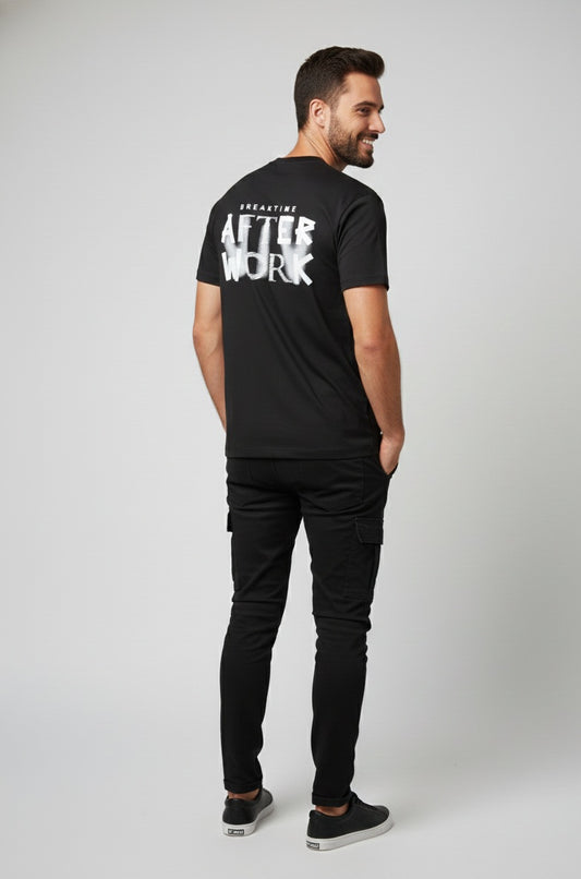 Мъжка тениска "MONOCHROME STREET"