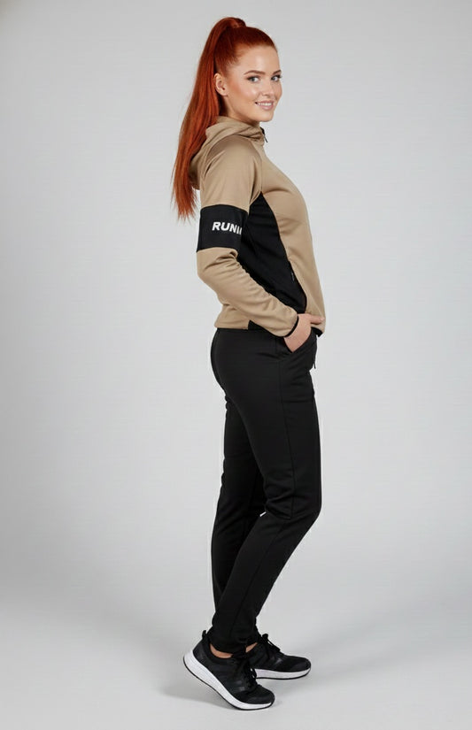 Спортен дамски екип "Boomerang Beige"