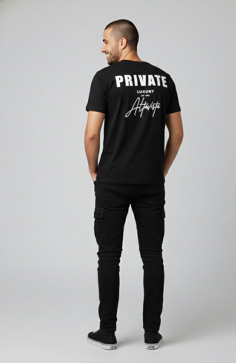Мъжка тениска "PRIVATE LUXURY"